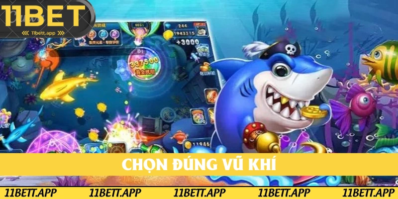 Cần chọn đúng vũ khí xạ kích