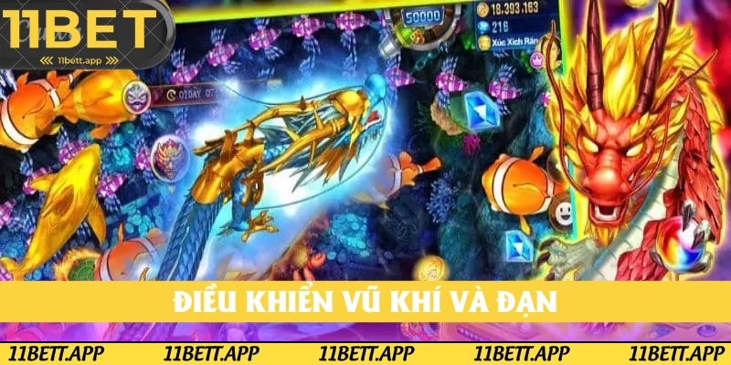 Biết cách điều khiển vũ khí và đạn phù hợp
