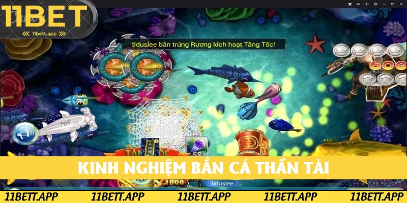 Kinh nghiệm bắn cá thần tài đẳng cấp