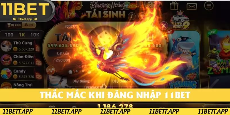 Giải quyết các thắc mắc với quy trình đăng nhập 11BET