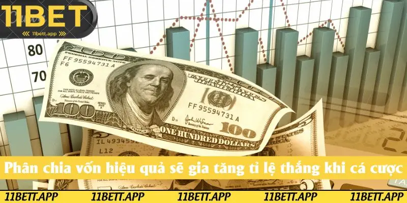 Phân chia vốn hiệu quả sẽ gia tăng tỉ lệ thắng khi cá cược
