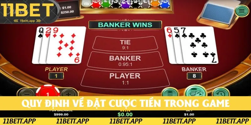 Quy định về đặt cược tiền trong game