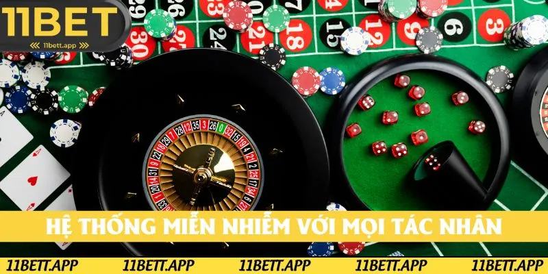 Hệ thống công bằng - miễn nhiễm với mọi tác nhân bên ngoài