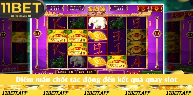 Điểm mấu chốt tác động đến kết quả quay slot